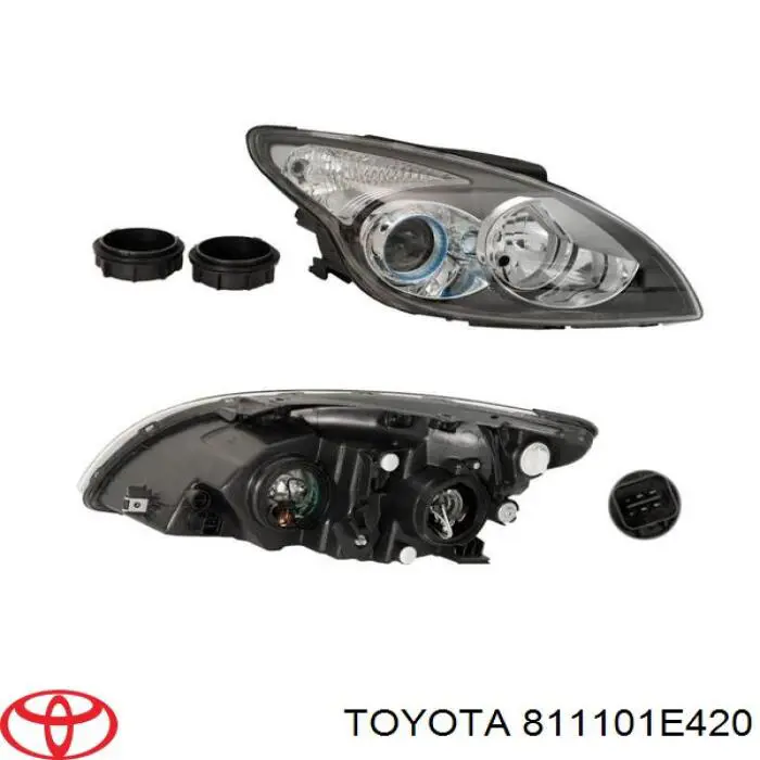 Фара правая Toyota 811101E420 ціна, від 54.25 USD