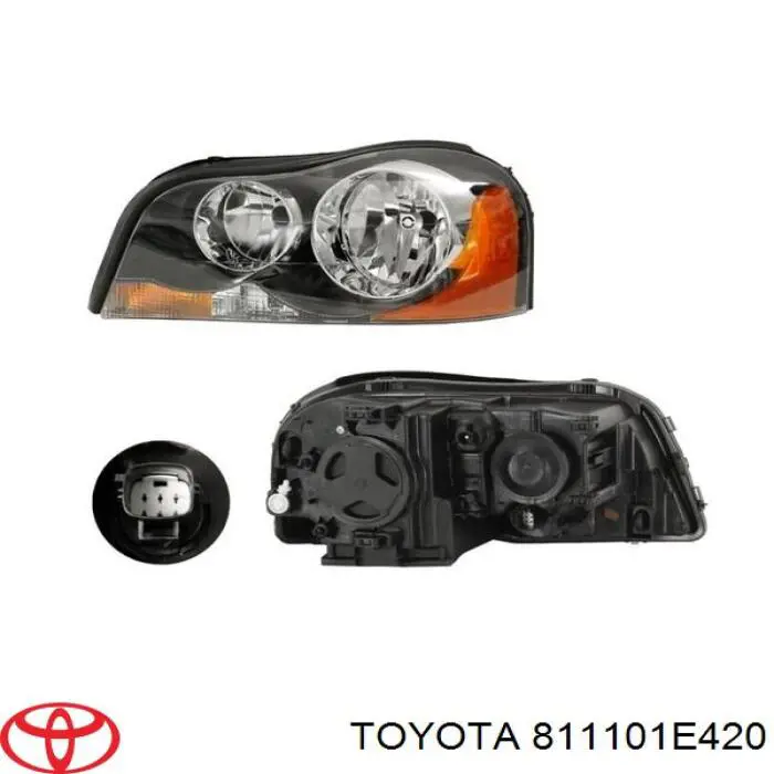 Купити 811101E420 Toyota Права блок фара