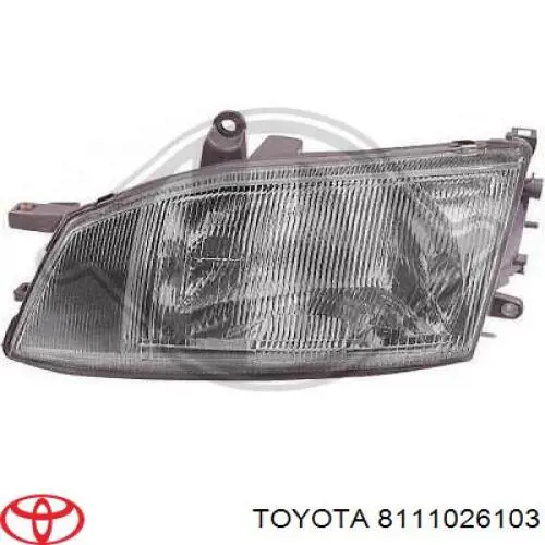 Фара права 8111026103 Toyota