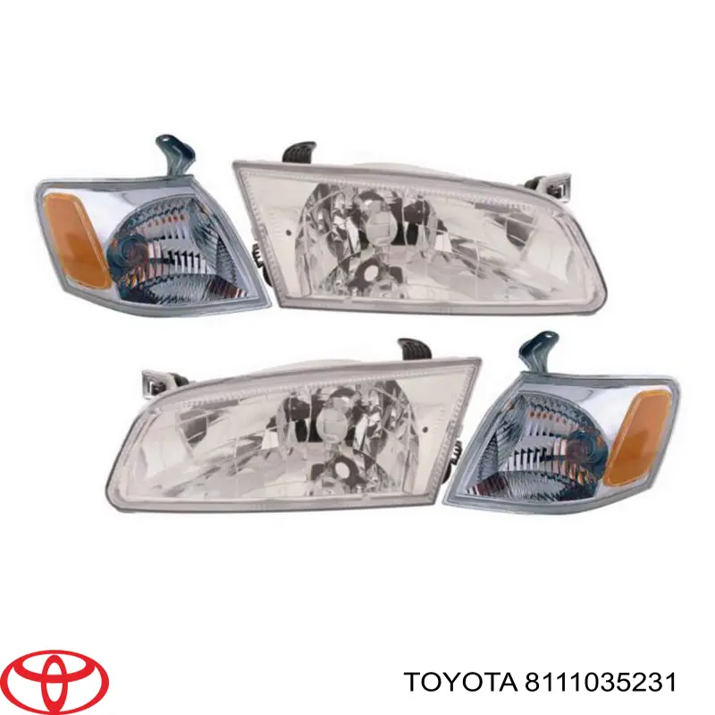 Фара правая Toyota 8111035231 ціна, від 169.46 USD
