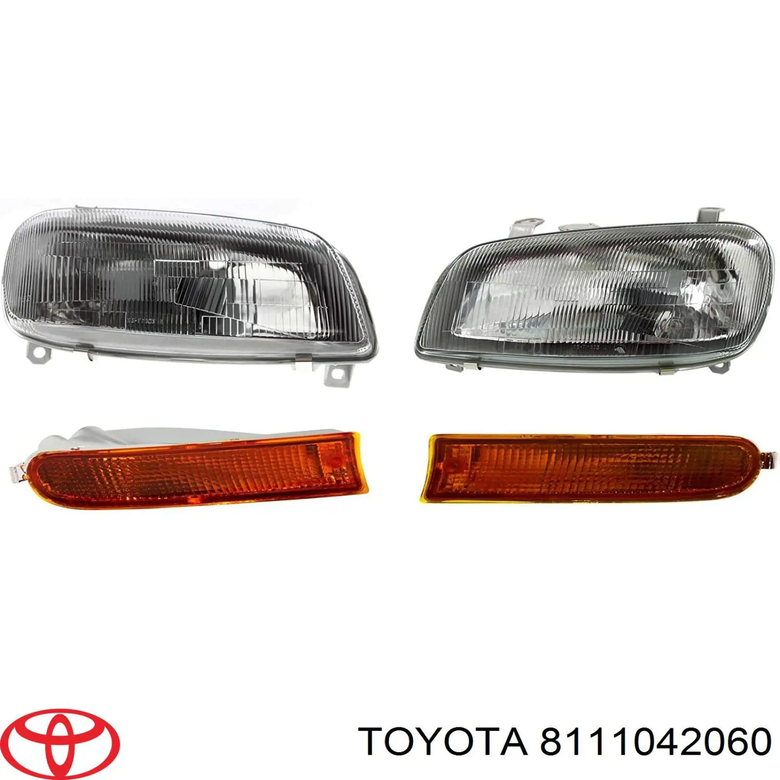 8111042060 Toyota Фара правая
