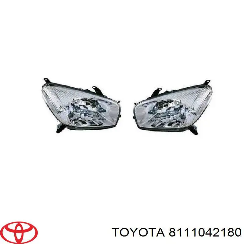 Основна фара - вставка Toyota 8111042180 ціна, від 88.02 USD