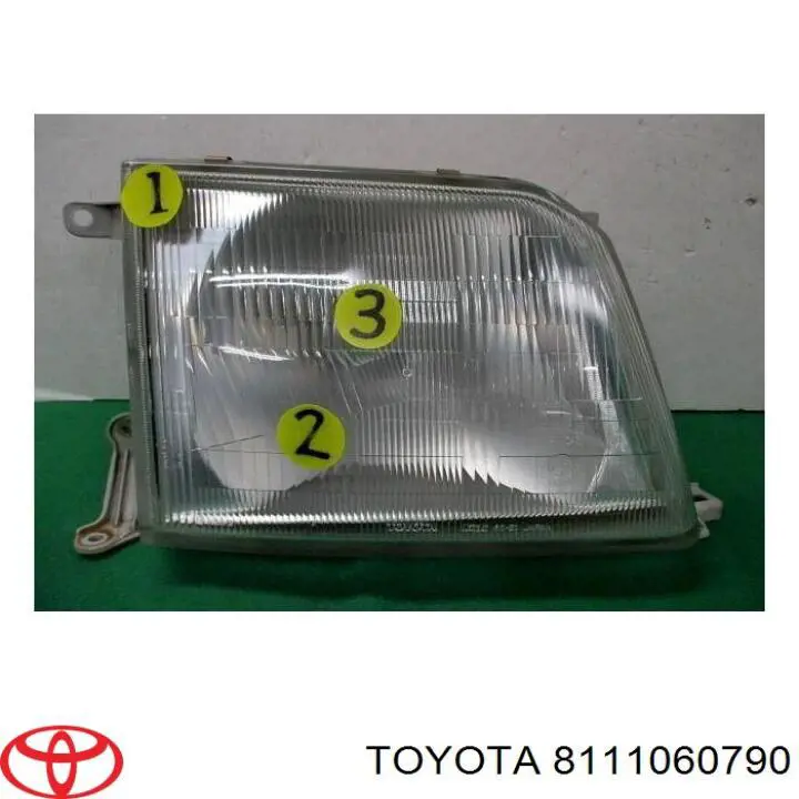 8111060790 Toyota Основна фара - вставка