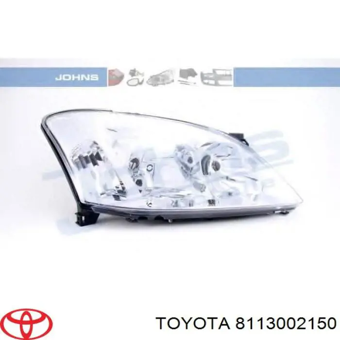 Фара права 21211D1RLDEM Toyota