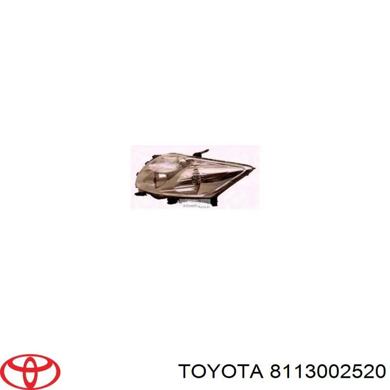 Фара права 8113002520 Toyota