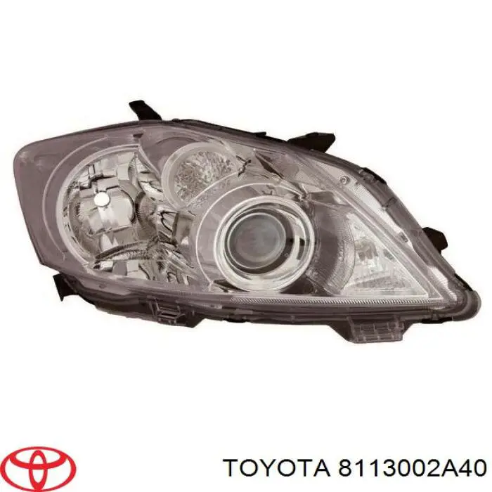 8113002A40 Toyota Основна фара - вставка