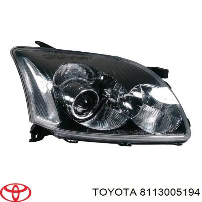 Купити 8113005160 Toyota Права блок фара