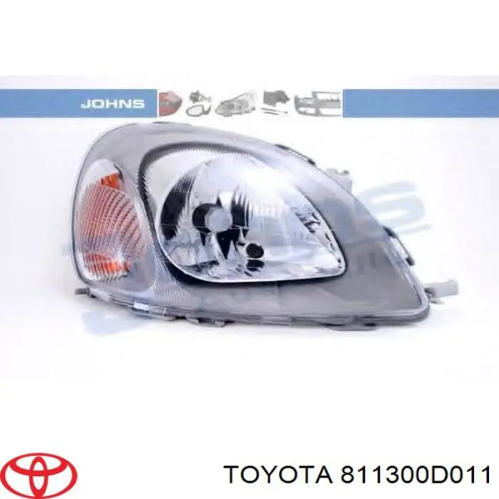 Основна фара - вставка Toyota 811300D011 ціна, від 86.28 USD