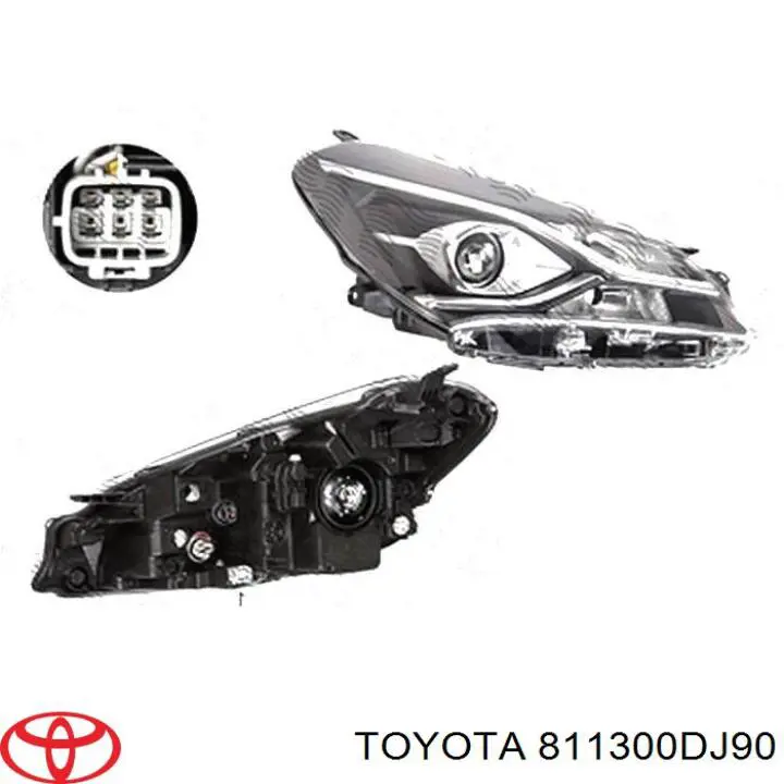811300DJ90 Toyota Основна фара - вставка