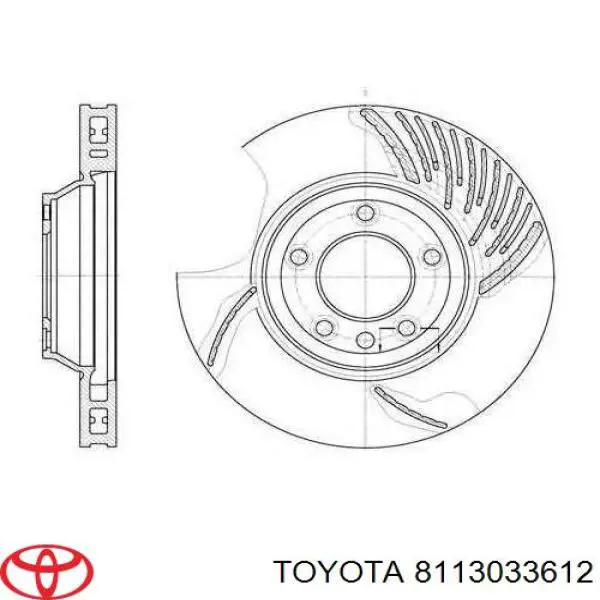 Фара права Toyota Camry (V40) (Тойота Камрі)