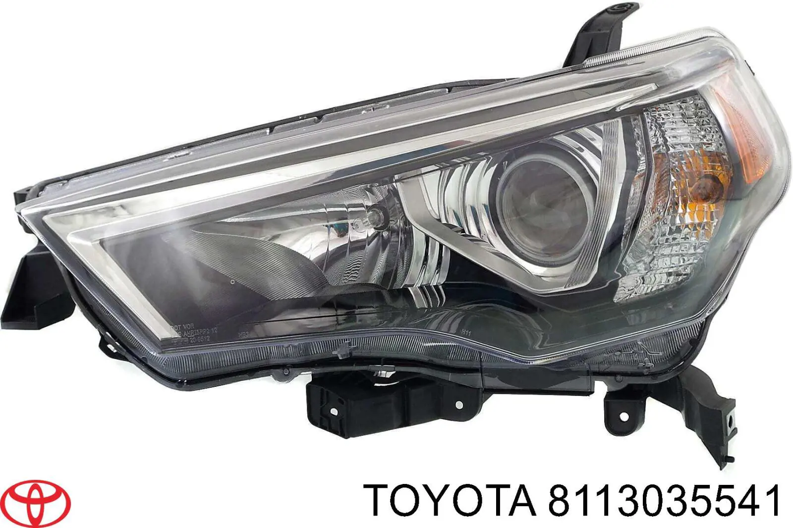 Купити 8113035541 Toyota Права блок фара