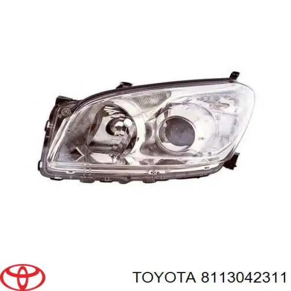 Основна фара - вставка TYC 20B531052B ціна, від 154.30 USD