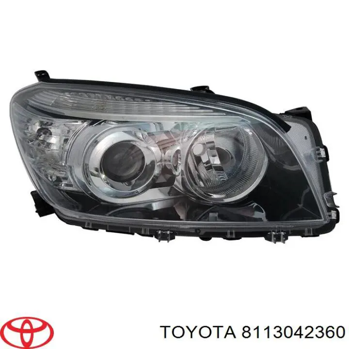 Купити 8113042360 Toyota Права блок фара