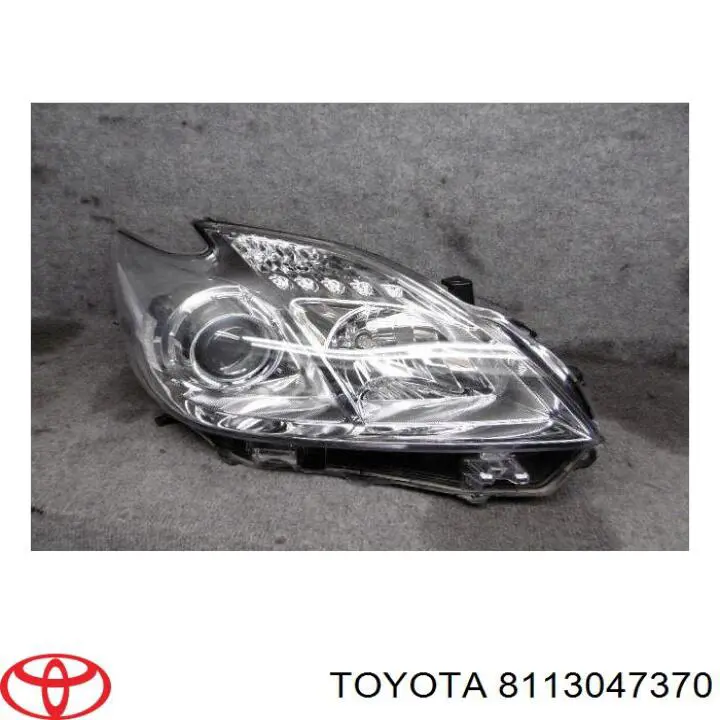 Основна фара - вставка на Toyota Prius  ZVW30