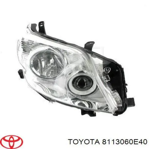 Фара права 8113060E40 Toyota