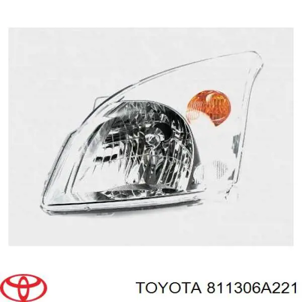 Основна фара - вставка Toyota 811306A221 ціна, від 75.82 USD