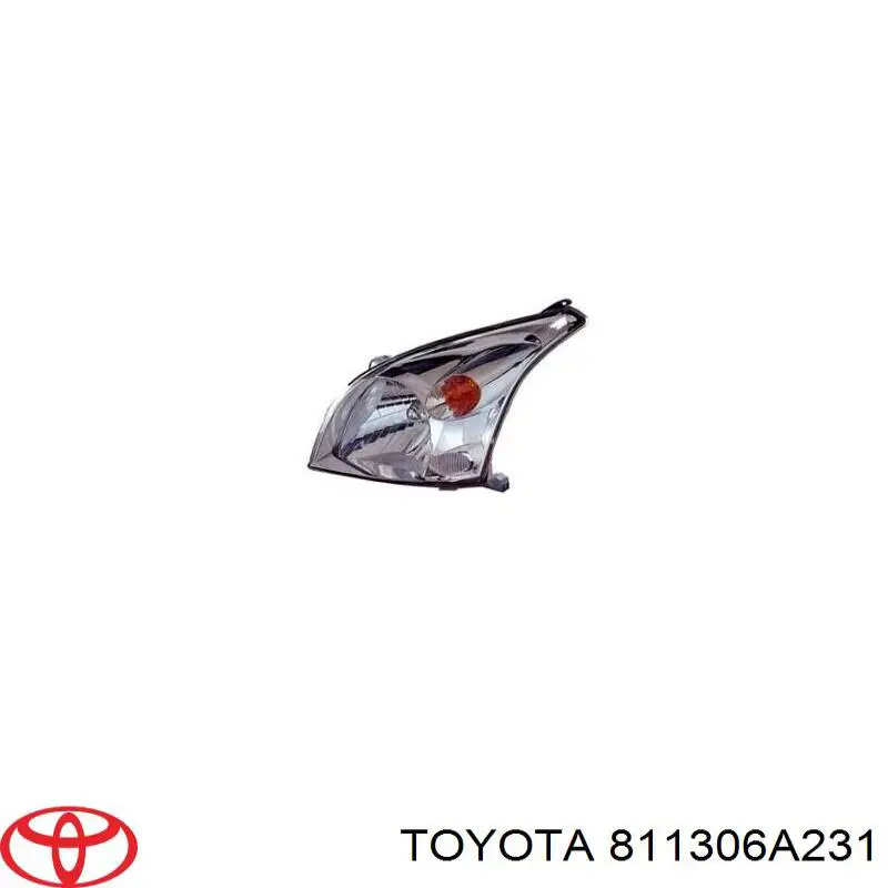 811306A231 Toyota фара права