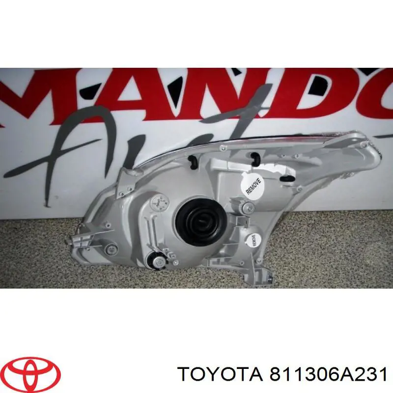 Права блок фара Toyota 811306A231 ціна, від 105.09 USD