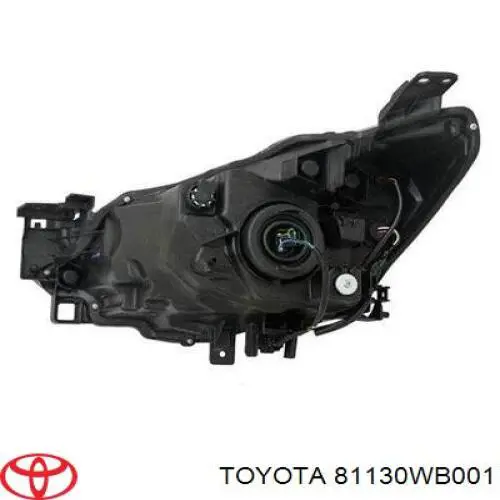 81130WB001 Toyota Фара передня права
