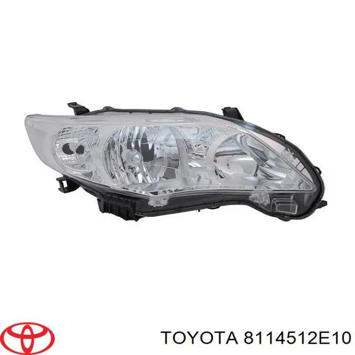 Купити 8114512E10 Toyota Права блок фара