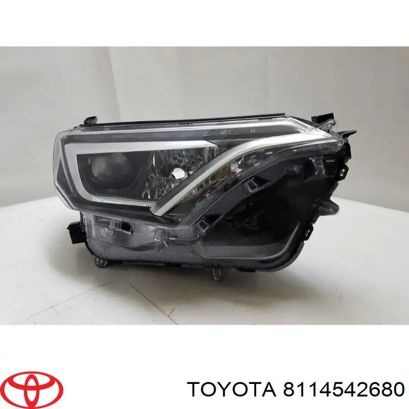 Права блок фара Toyota 8114542680 ціна, від 486.14 USD