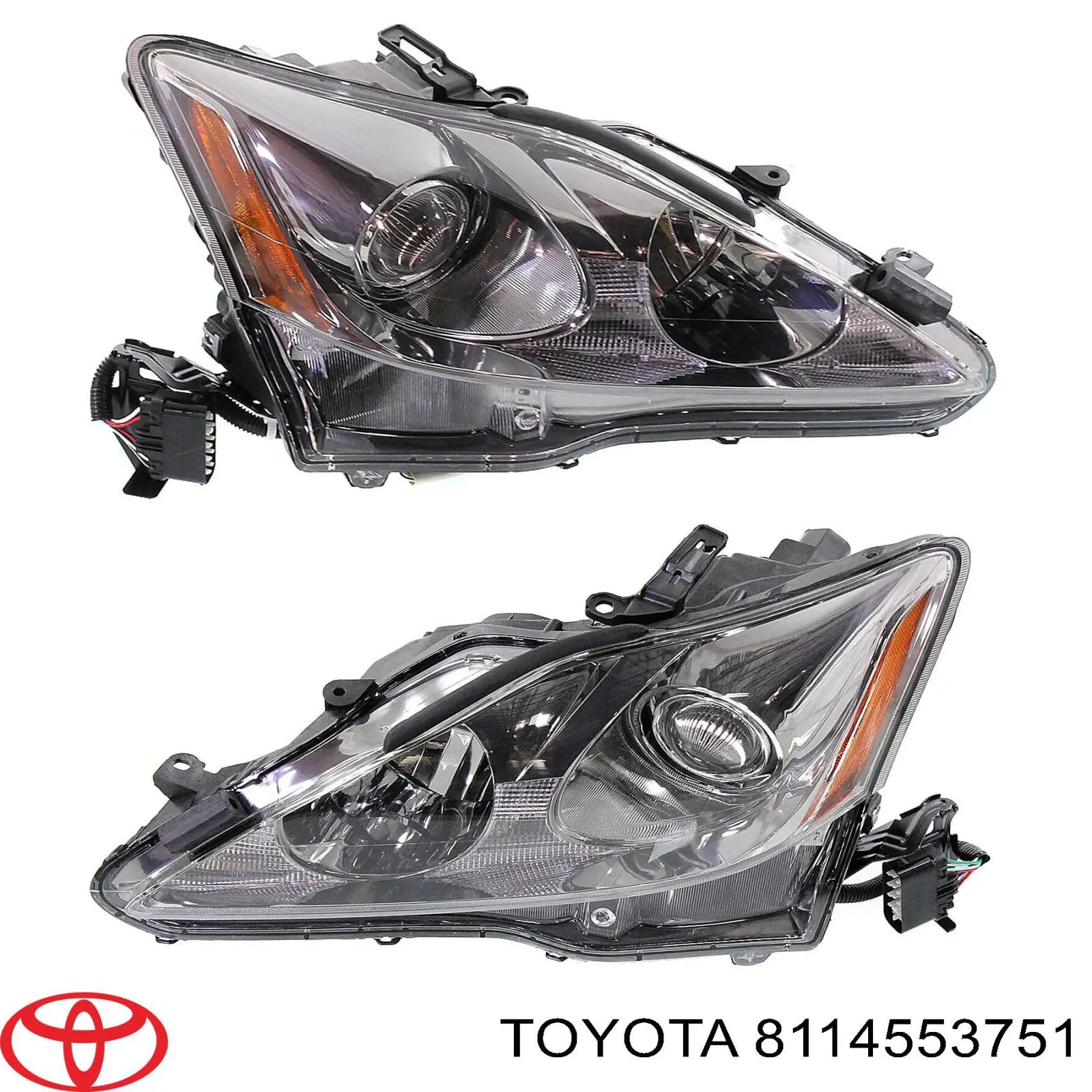 8114553751 Toyota Основна фара - вставка