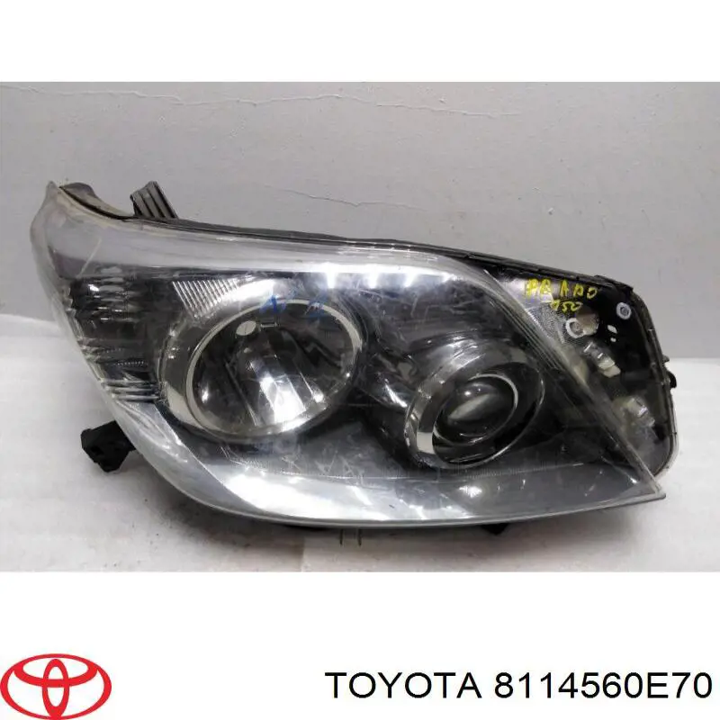 8114560E70 Toyota Фара правая