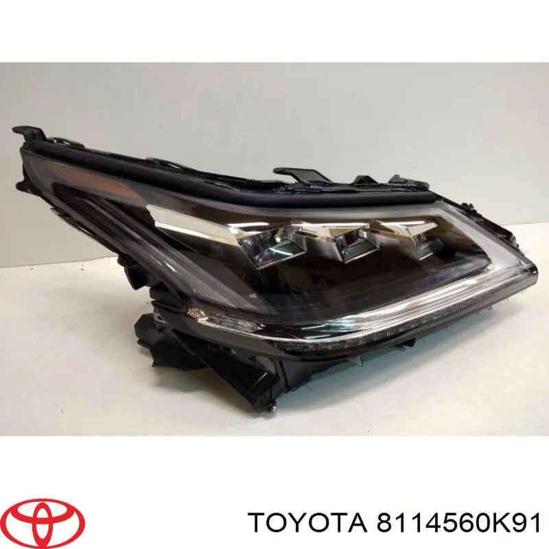 Фара правая Toyota 8114560K91 ціна, від 1213.32 USD