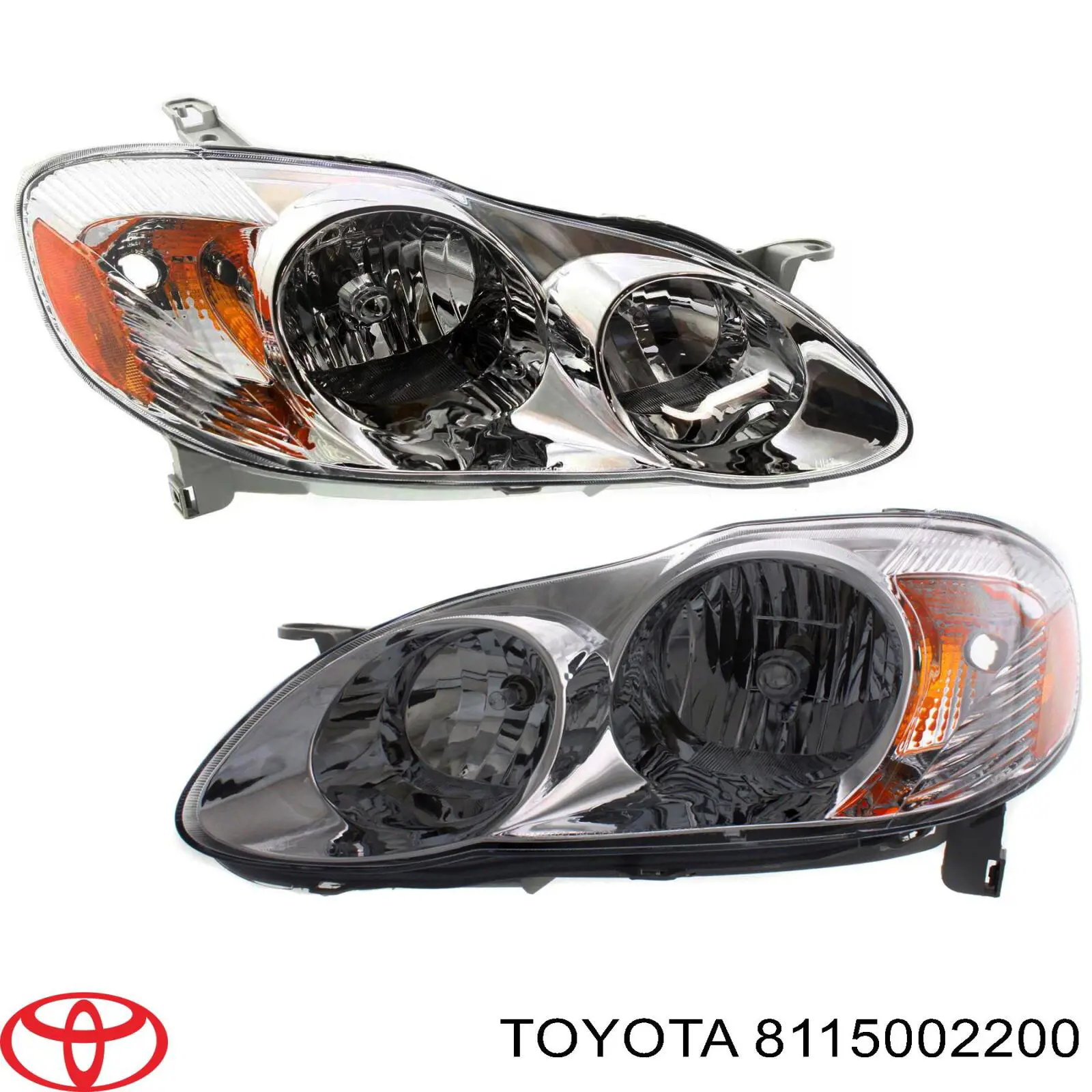 Купити 8115002200 Toyota Основна фара в зборі ліва