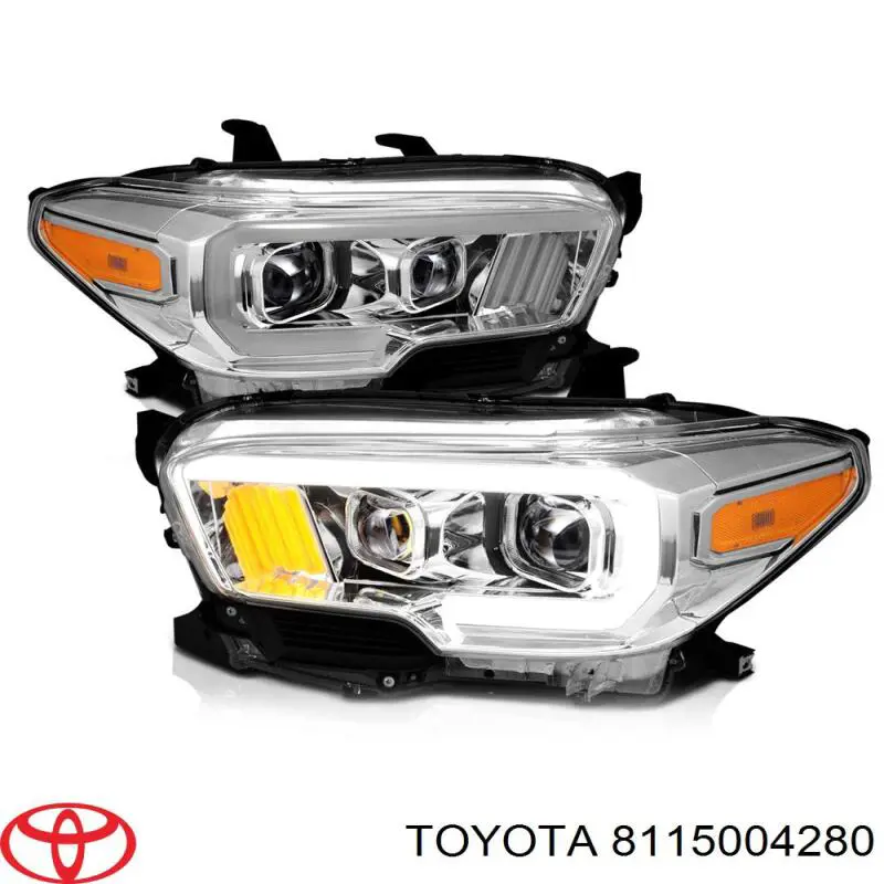 8115004280 Toyota Фара дальнього світла в зборі
