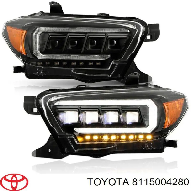 Фара ліва 8115004280 Toyota