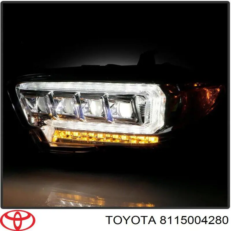 Купити 8115004280 Toyota Основна фара в зборі ліва