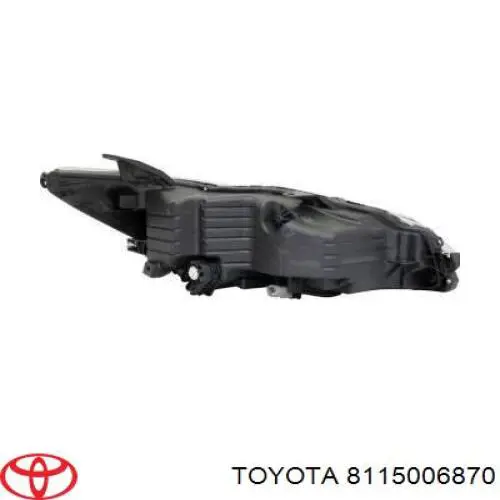 8115006870 Toyota Фара дальнього світла в зборі