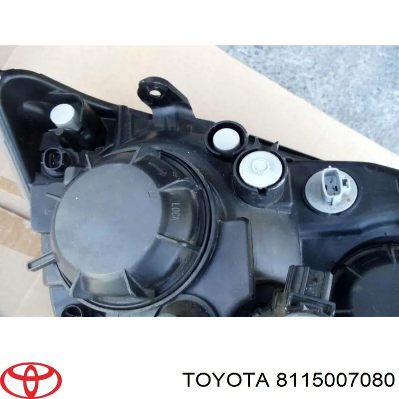 Купити 8115007080 Toyota Основна фара в зборі ліва