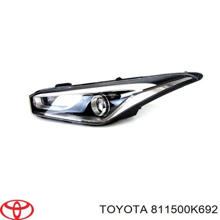 811500K692 Toyota Фара ліва передня
