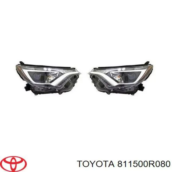 Фари Toyota 811500R080 ціна, від 251.74 USD
