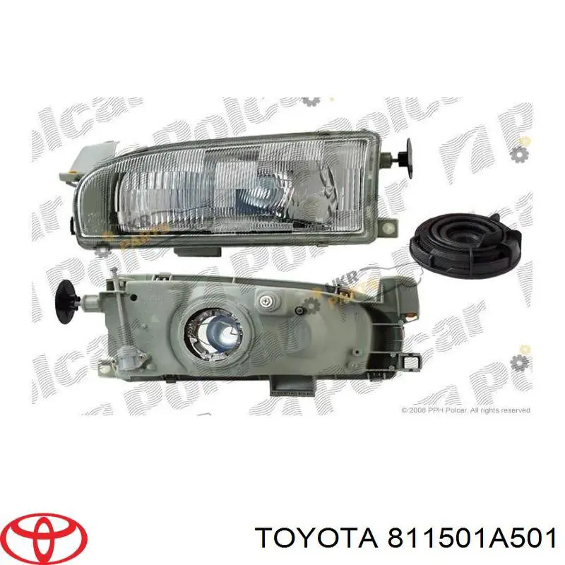 Фара ліва 811501A501 Toyota