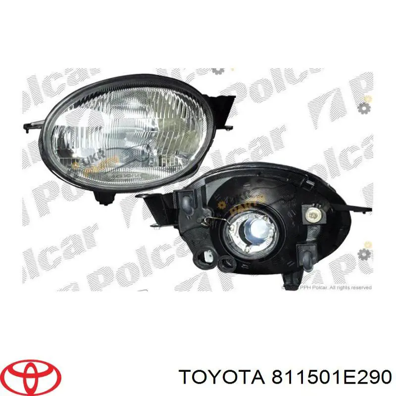 Фара дальнього світла в зборі Depo/Loro/Abakus FP8114R1E ціна, від 34.00 USD