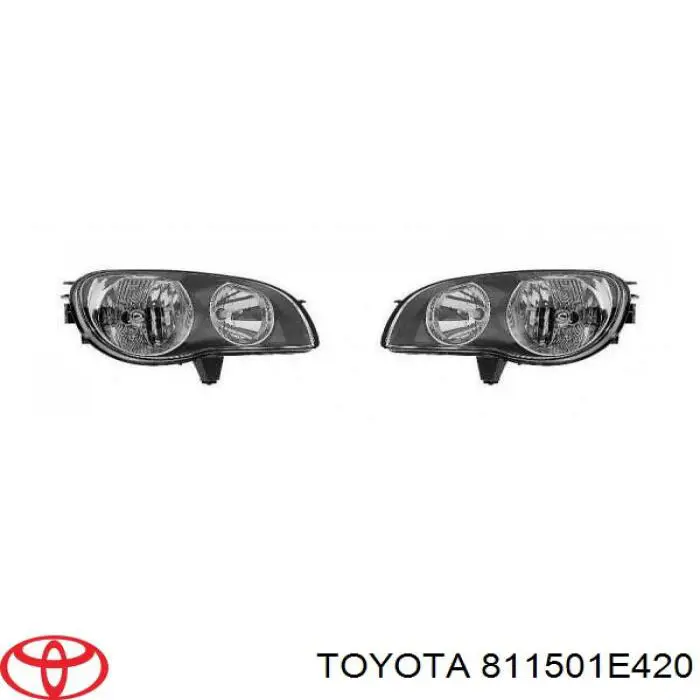 811501E410 Toyota Фара дальнього світла в зборі