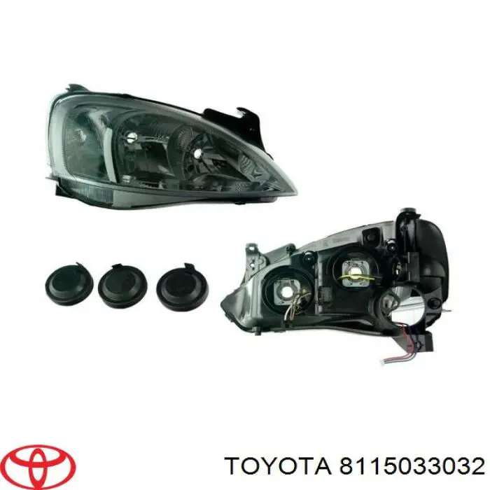 Фари Toyota 8117033052 ціна, від 54.38 USD
