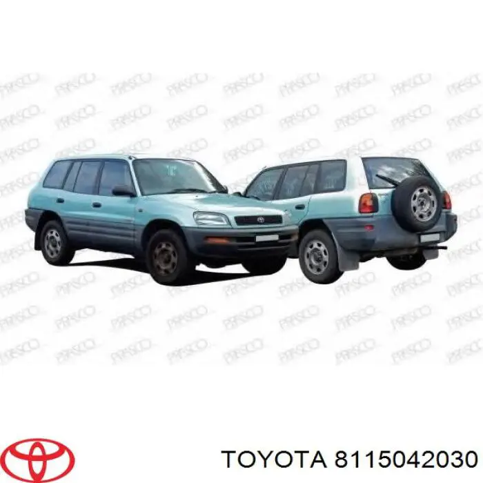 Фара ліва 8110642030 Toyota