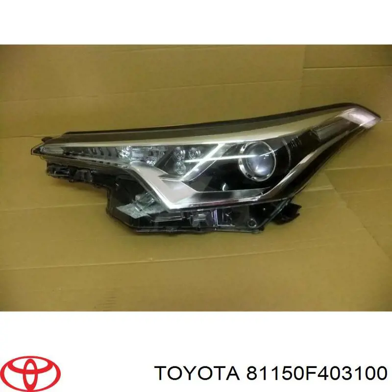 Фара дальнього світла в зборі Toyota 81150F403100 ціна, від 160.16 USD