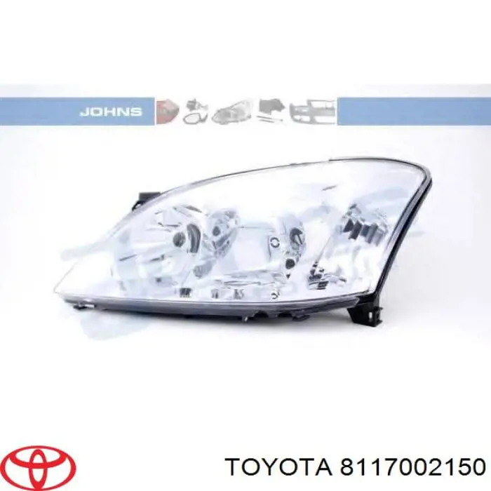 Купити 8117002150 Toyota Фари