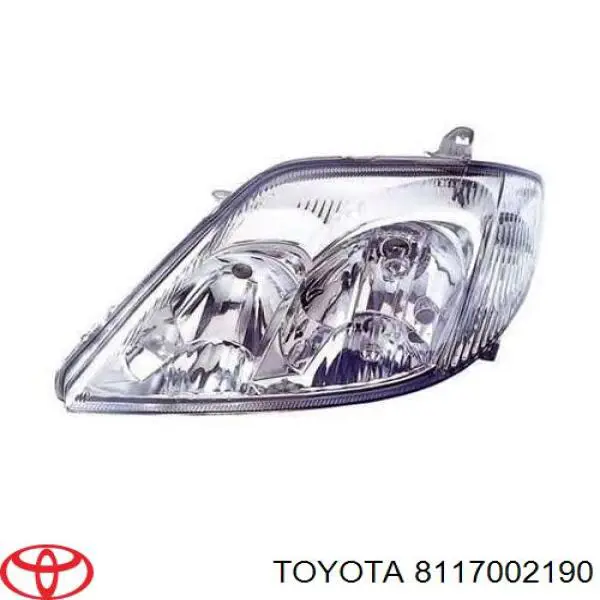 Фари Toyota 8117002190 ціна, від 104.92 USD
