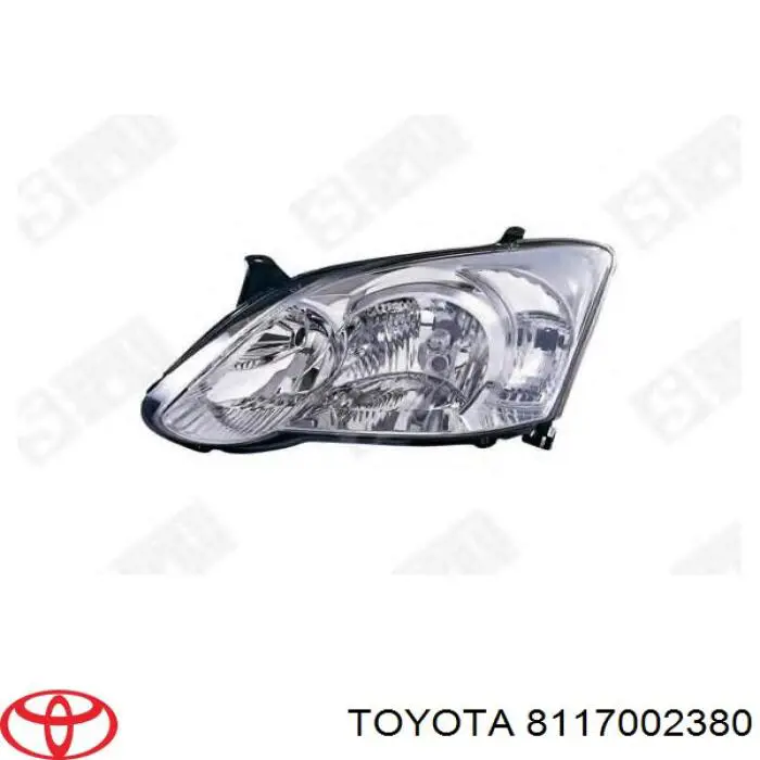 Купити 8117002380 Toyota Блок фара ліва