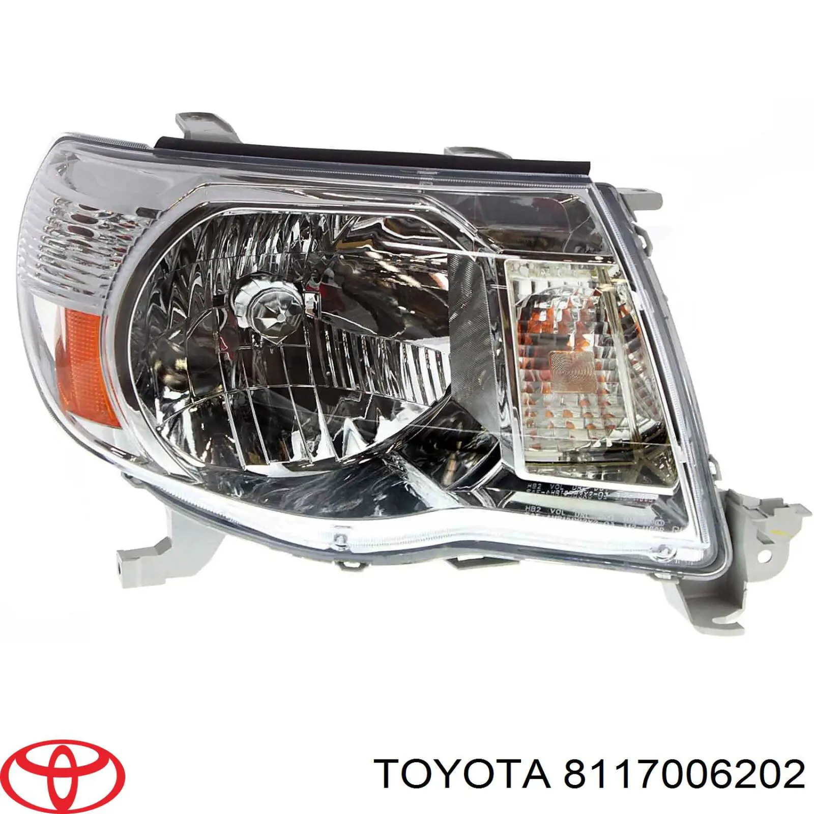 8117006200 Toyota Фара дальнього світла в зборі