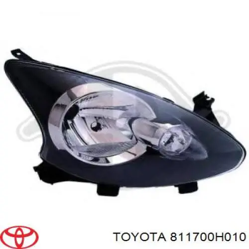 Ліва фара на Toyota Aygo WNB10