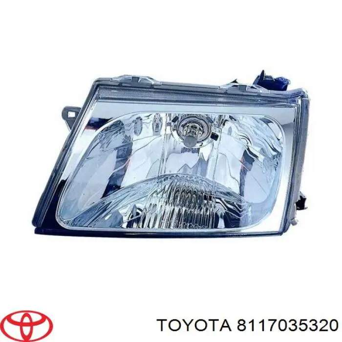 8117035320 Toyota Фара ліва передня