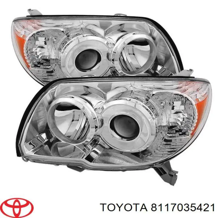 Блок фара ліва Toyota 8117035421 ціна, від 152.01 USD
