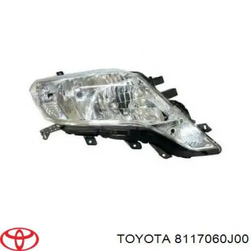 Купити 8117060J00 Toyota Основна фара в зборі ліва